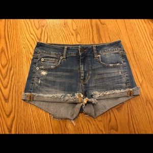American Eagle Medium Wash Denim Shorts